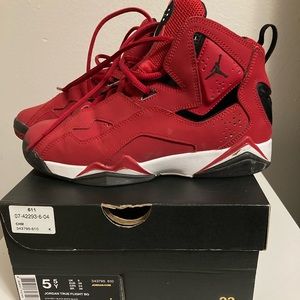 Jordan True Flight Red and Black